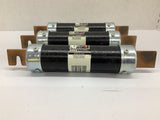 Bussmann FuseTron FRS-R-125 Dual Element Time Delay Fuse 600V Lot Of 3