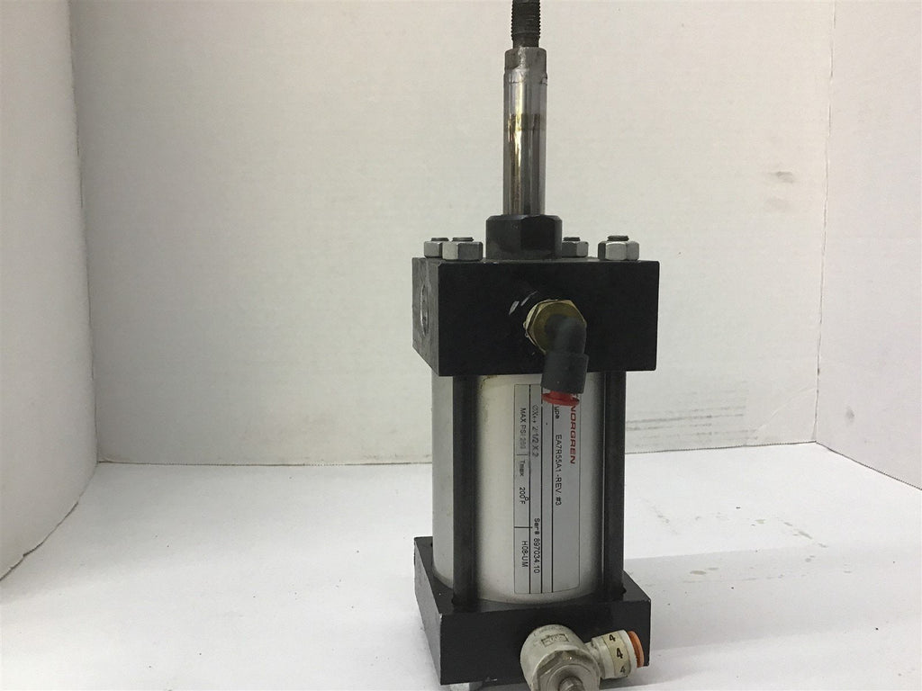 Norgren EA7R551A1-REV3 Pneumatic Cylinder 2" Stroke 5/8" Ram Shaft OD