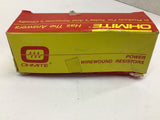 Ohmite 45JR10 Power Wirewound Resistors 5 W 0.1 Ohms Lot Of 25