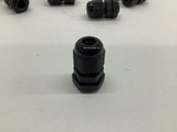 Lokman Black Plastic Waterproof Adjustable 3.5-13mm Cable Glands Lot Of 18