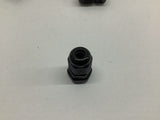 Lokman Black Plastic Waterproof Adjustable 3.5-13mm Cable Glands Lot Of 18
