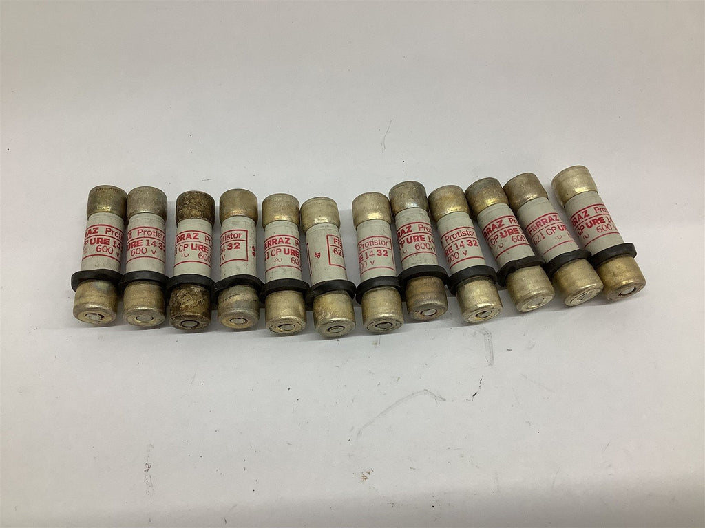 Ferraz Protistor 621 CP URE 14 32 Fuse 600 V Lot Of 12