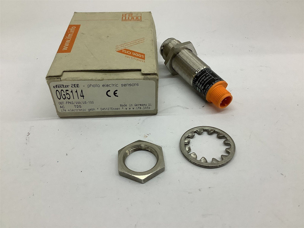 IFM Efector 200 OG5114 Photo Electric Sensor