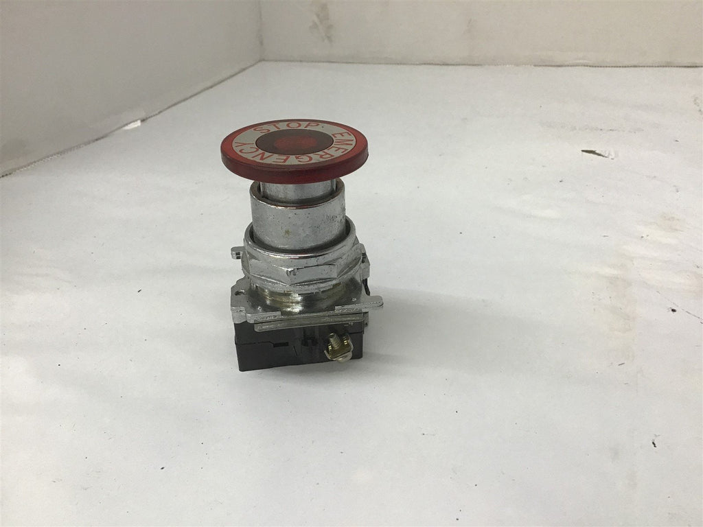 Cutler-Hammer 10250T2 W/ Emergency Stop Button