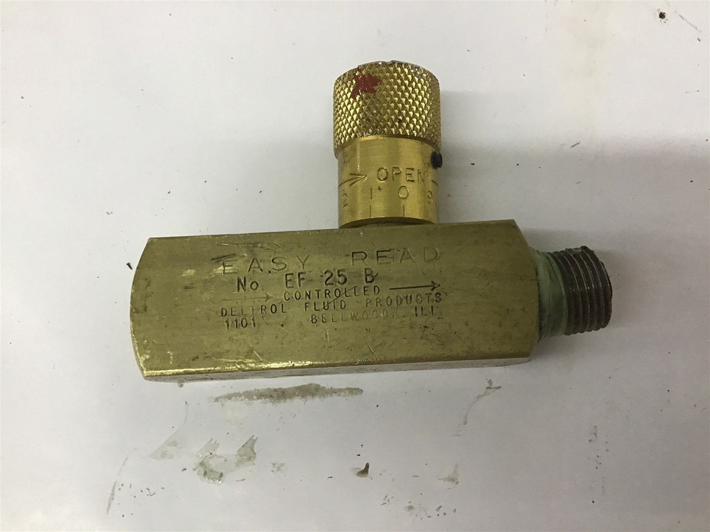 Deltrol Fluid Products Easy Read EF-25 B Flow Control Valve