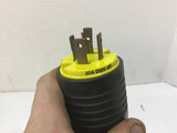 Pass and Seymour 20A 250V Twist Lock Plug W/ 7' Of Carol 10/4 Cable