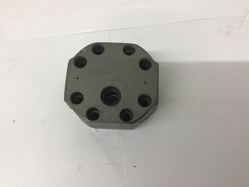 Hydraulic Distribution Block .040 Gears 5/8" ID In/Out Ports 7/16" Center Hole