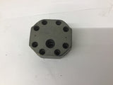 Hydraulic Distribution Block .040 Gears 5/8" ID In/Out Ports 7/16" Center Hole