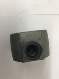 Hydraulic Distribution Block .040 Gears 5/8" ID In/Out Ports 7/16" Center Hole