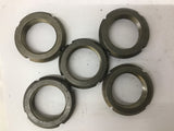 N-07 Bearing Locknut 1 1/4" ID Lot Of 5