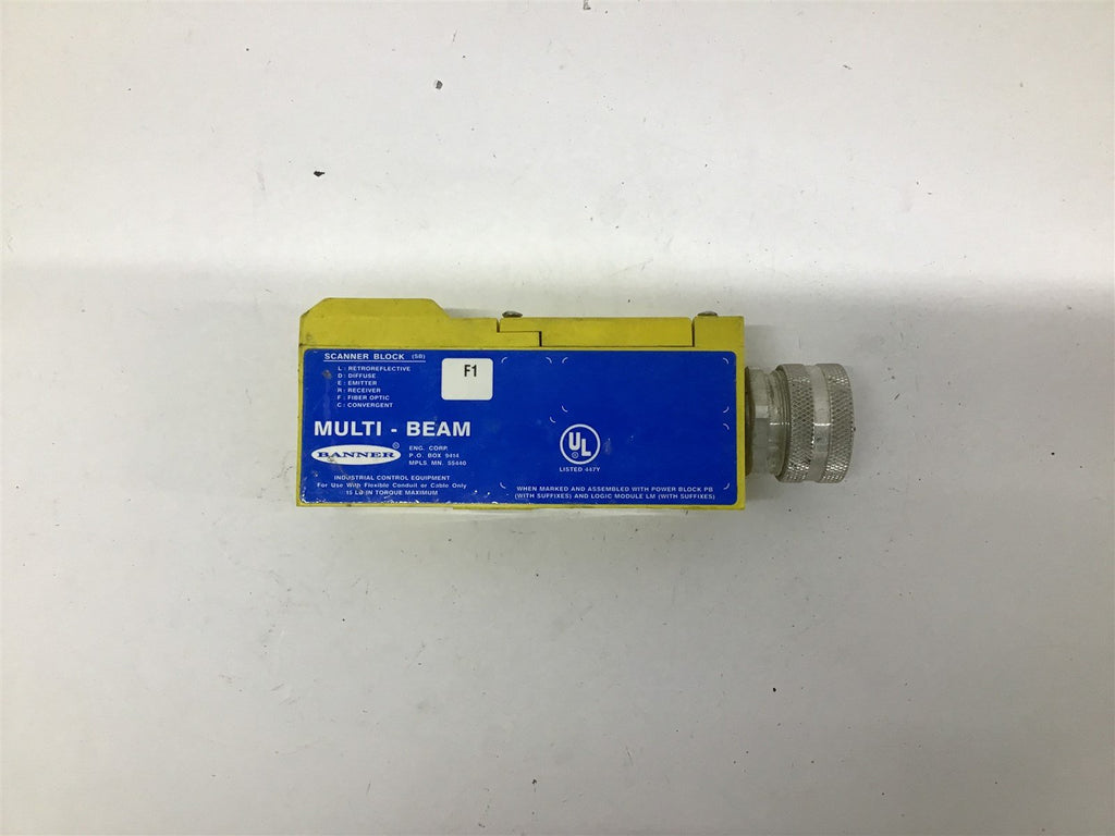 Banner Multi-Beam F1 Scanner Block