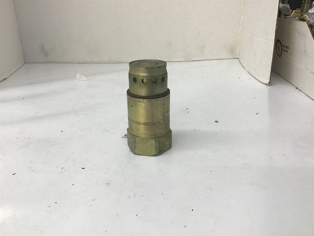 Parker FF-751-12FP-E4T Hydraulic Quick Disconnect