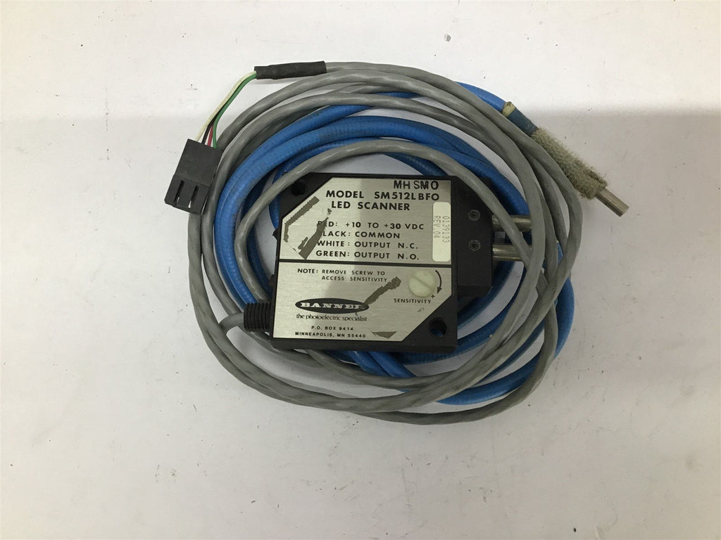 Banner Led Scanner SM512LBFO