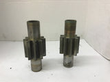 Splined Shaft Lot Of 2