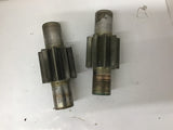 Splined Shaft Lot Of 2