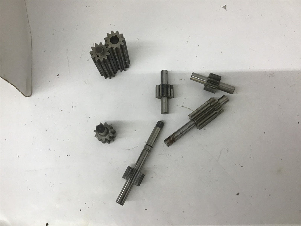 Assorted Splined Shaft Lot Of 7