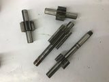 Assorted Splined Shaft Lot Of 7