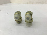 Parker Hydraulic / Pneumatic Fittings 1" 3/4" Elbow Lot Of 2