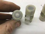 Parker Hydraulic / Pneumatic Fittings 1/2" Adapter Brass Lot Of 3