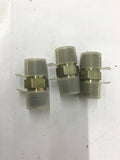 Parker Hydraulic / Pneumatic Fittings 1/2" Adapter Brass Lot Of 3
