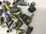 Assorted Hydraulic / Pneumatic Fittings Lot Of 25