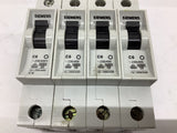 Siemens 5SX2 Circuit Breaker 277 V 1 P Lot Of 4