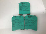 Pepper and Fuchs KHA5-SS1/EX2 Switch Module Lot Of 3