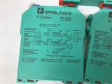 Pepper and Fuchs KHA5-SS1/EX2 Switch Module Lot Of 3