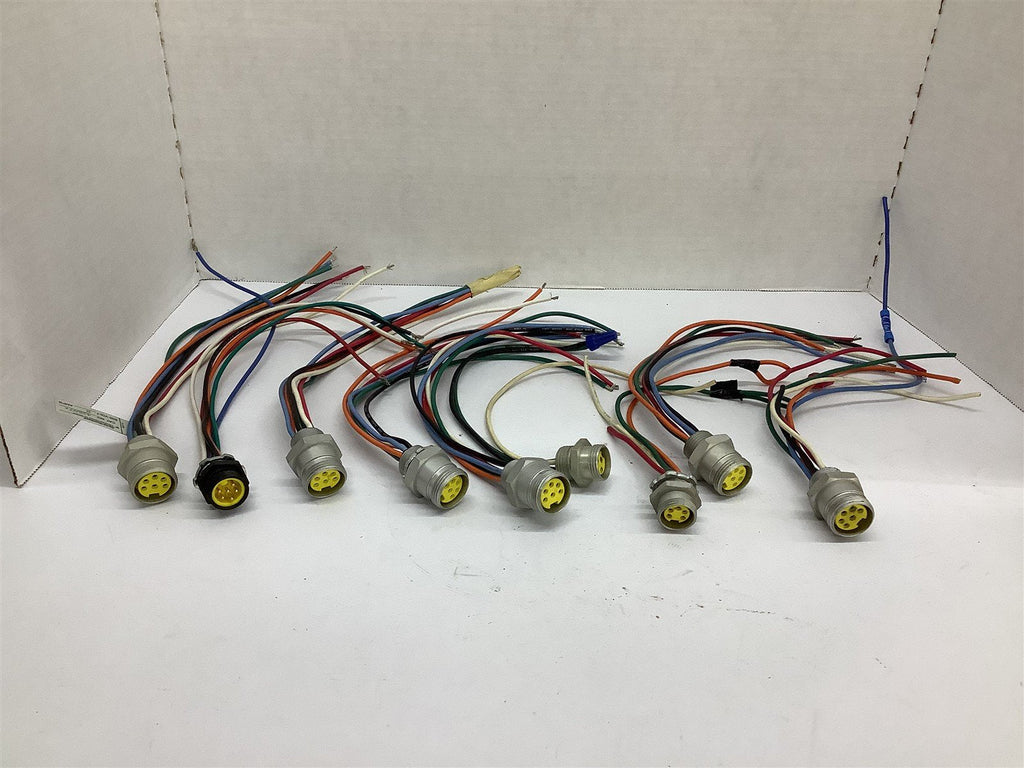 Connector Assorted Lot 7 Connectors 6-pin, 1 Connector 3-pin,1 Connector 5-pin