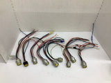 Connector Assorted Lot 7 Connectors 6-pin, 1 Connector 3-pin,1 Connector 5-pin
