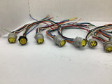 Connector Assorted Lot 7 Connectors 6-pin, 1 Connector 3-pin,1 Connector 5-pin