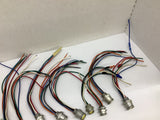 Connector Assorted Lot 7 Connectors 6-pin, 1 Connector 3-pin,1 Connector 5-pin