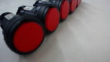 LOT OF 6 IDEC HW-P RED INDICATOR PILOT LIGHT
