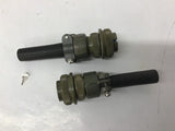Amphenol MS3106A16S-1S Connector Lot Of 2