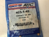ATTC 403-1-45 Contact Tip 0.45 Pack Of 6
