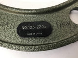 Mitutoyo Micrometer 5-3" .0001" 103-220A