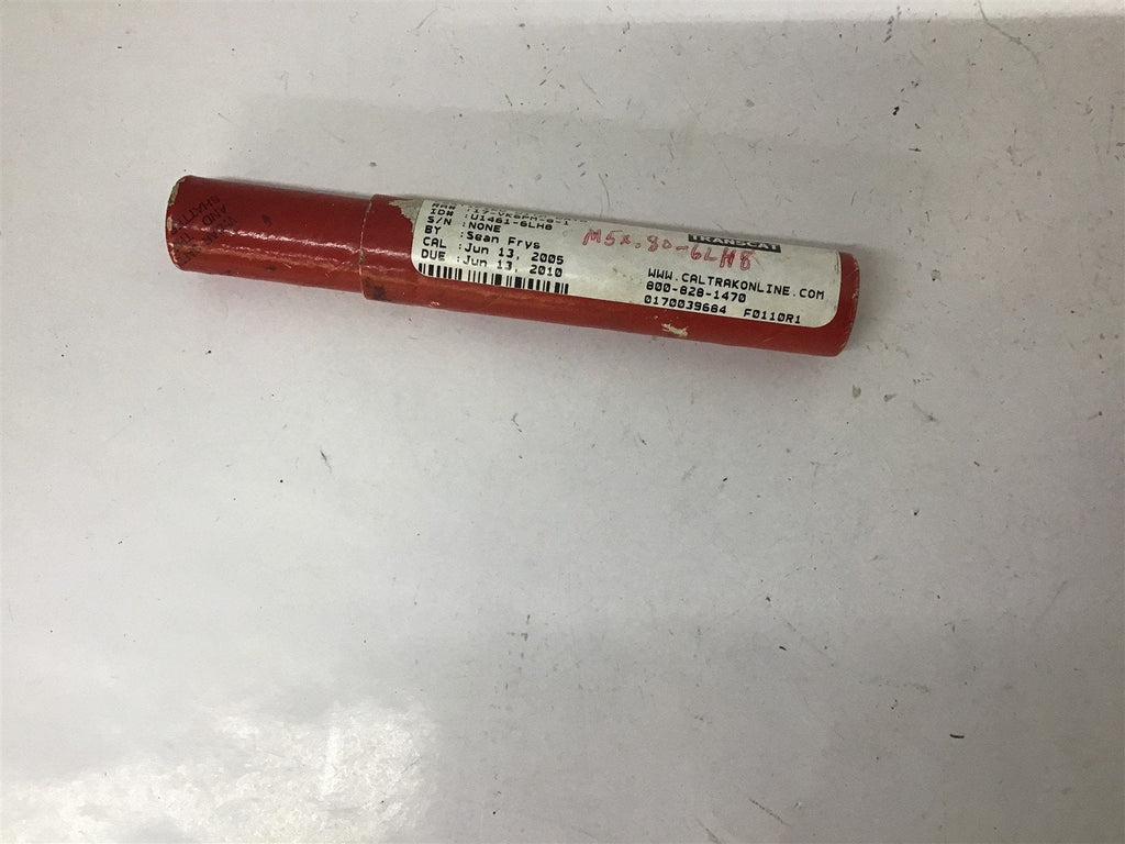 Vermont Gage M5 x .80 6G Metric Threaded Set Plug