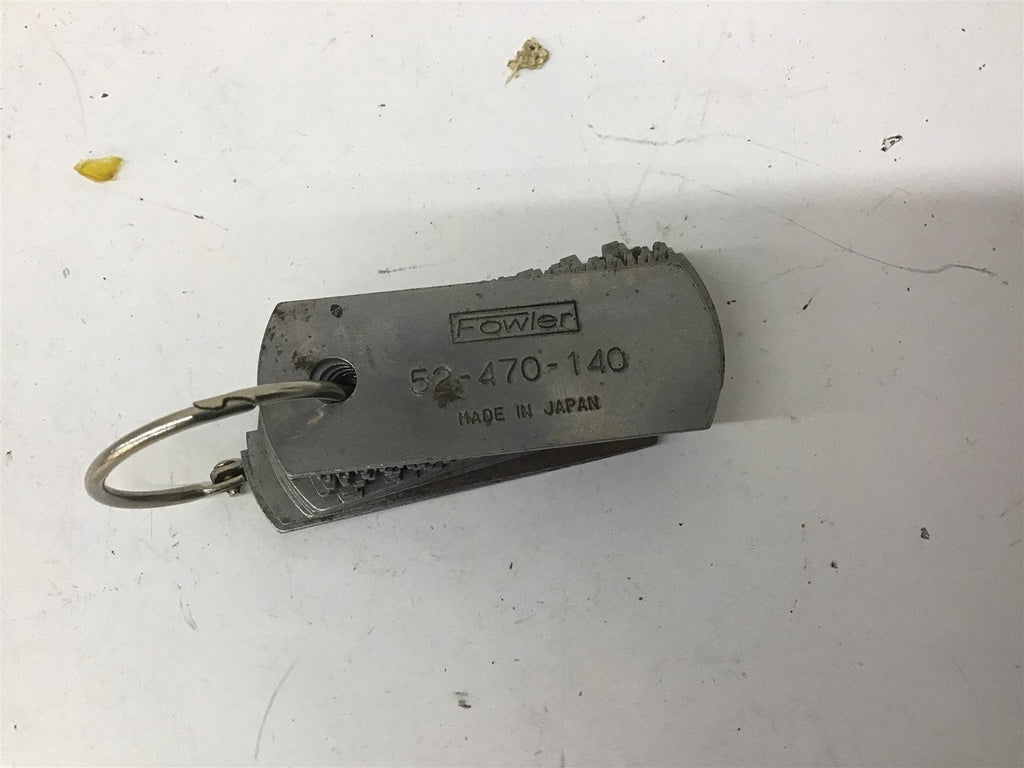 Fowler 52-470-140 Involute Gear Tooth Gage 14 Leaves