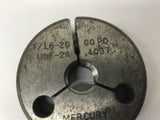 Mercury 7/16-20 UNF-2A Thread Ring Gage GO .4037