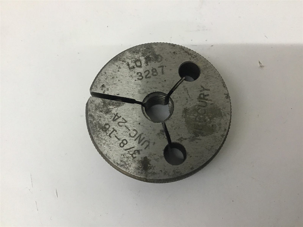 Mercury 3/8-16 Thread Ring Gage GO .3287