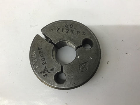 3/4-20 NEF Thread Ring Gage GO .7175