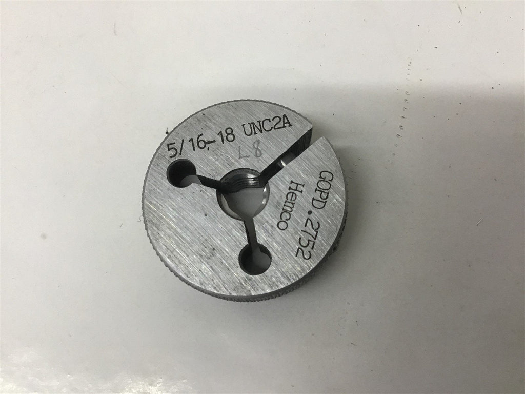 Hemco 5/16-18 UN2A Threaded Ring Gage