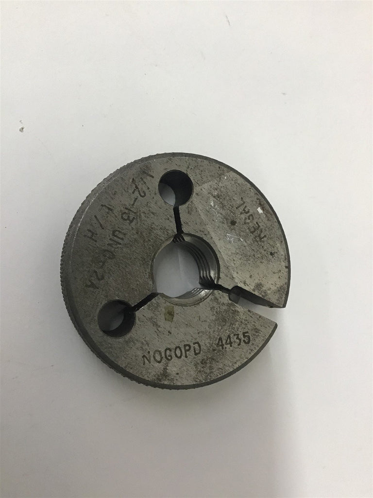 Regal 1/2 13 UNC-2A Thread Ring Gage NO GO .4435