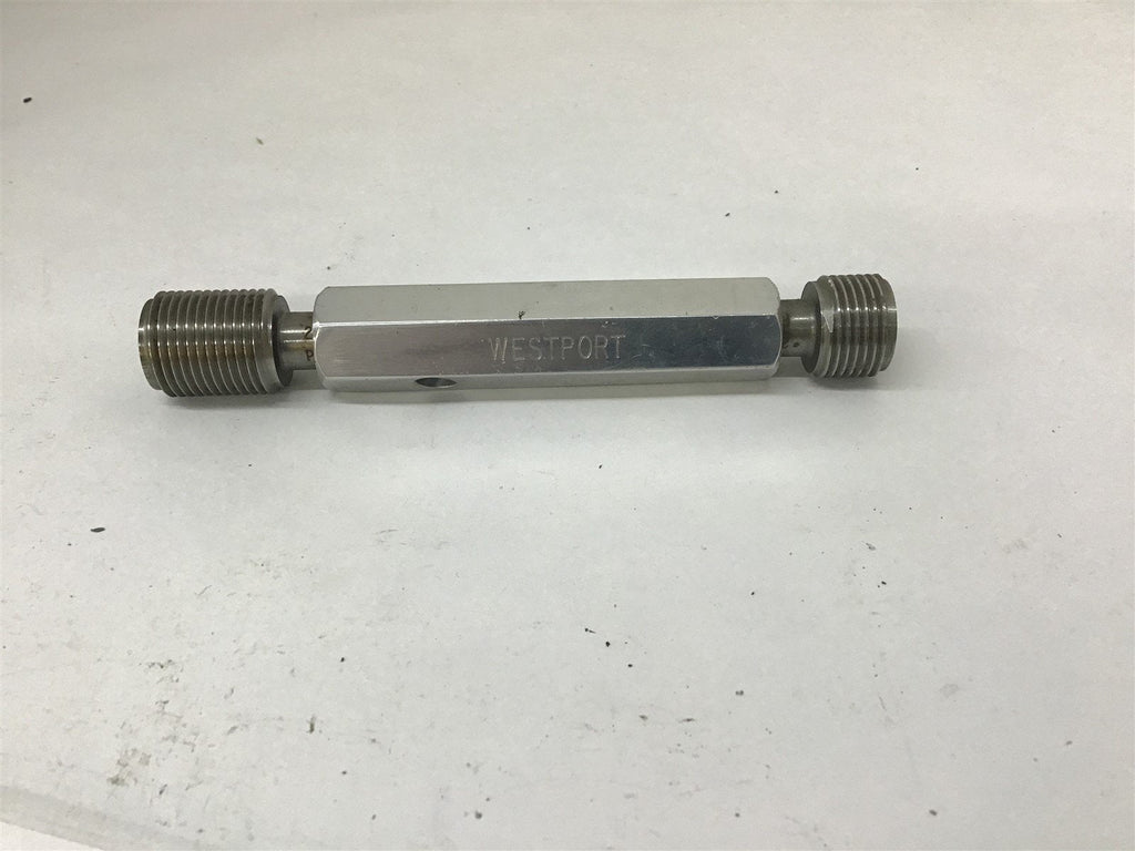 Westport .750-16 UNF-2B Thread Plug Gage GO .7094 NOGO .7159