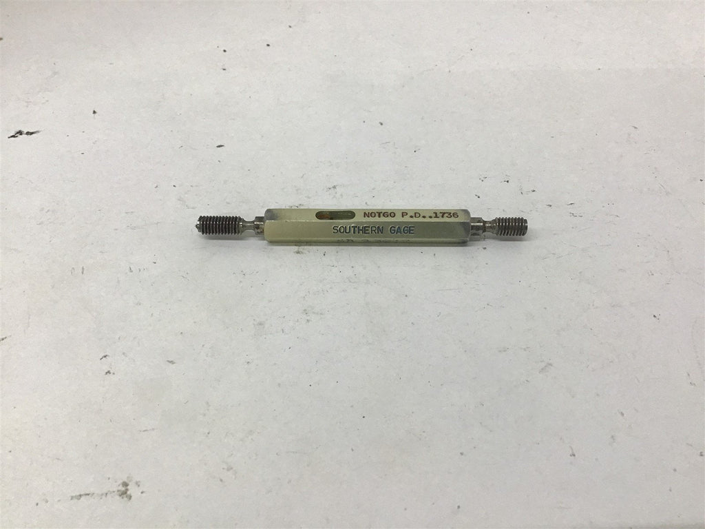 Southern Gage 10-32 UNF-2B Thread Plug Gage GO .1697 NOGO .1736