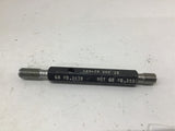 RK Tool 3/8-24 UNF-1B Thread Plug Gage GO .3479 NOGO .3553