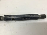 Alameda 3/8-32 UNEF-2B Thread Plug Gage GO .3547 NOGO .3591