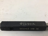RK Tool 9/16-12 UNC 3B Thread Plug Gage GO .5084 NOGO .5135