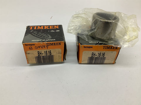 Torrington BH-1616 Timken Needle Bearing Lot Of 2