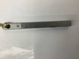 Square Plug Gauge Go.248 No Go .252